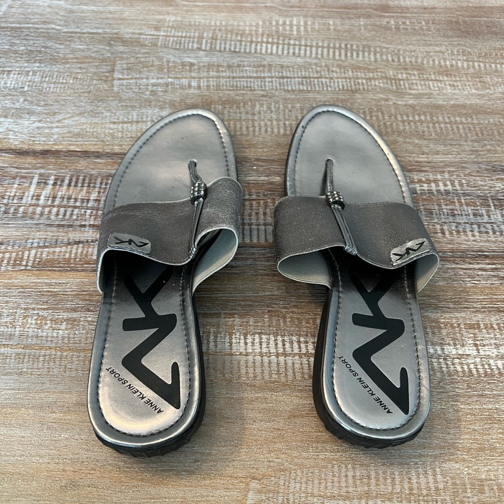 Anne Klein Sport Woman Sandals Size 8 - Picture 2 of 4